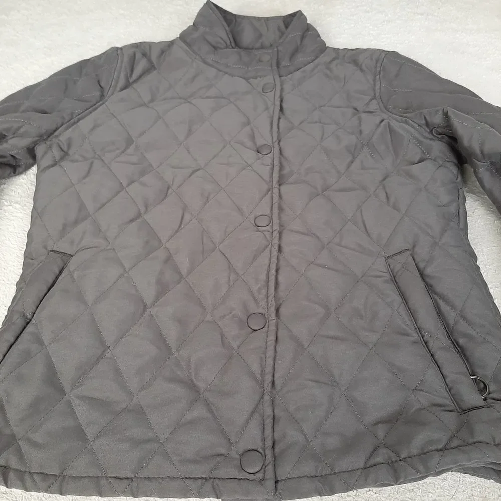 Diamond Patterned Padded Jacket Size S - Picture 2 of 10
